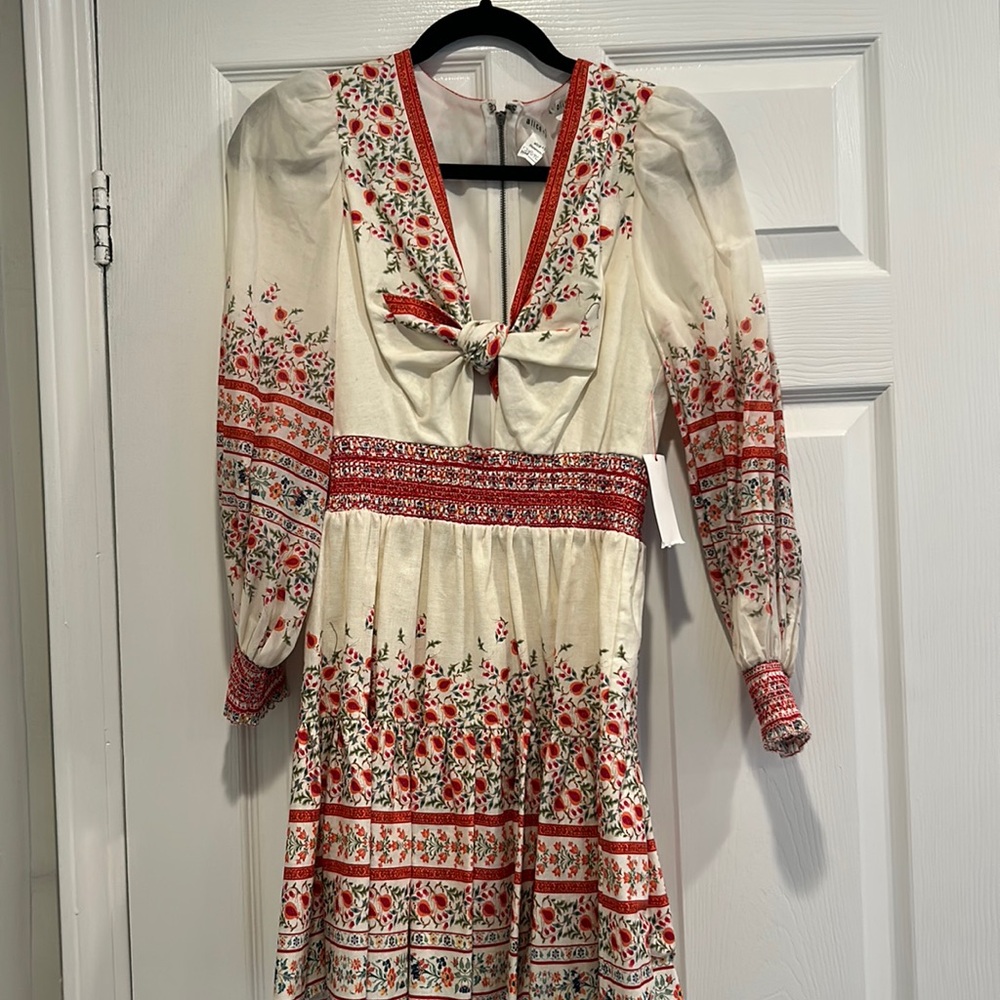 Alice & olivia floral dress